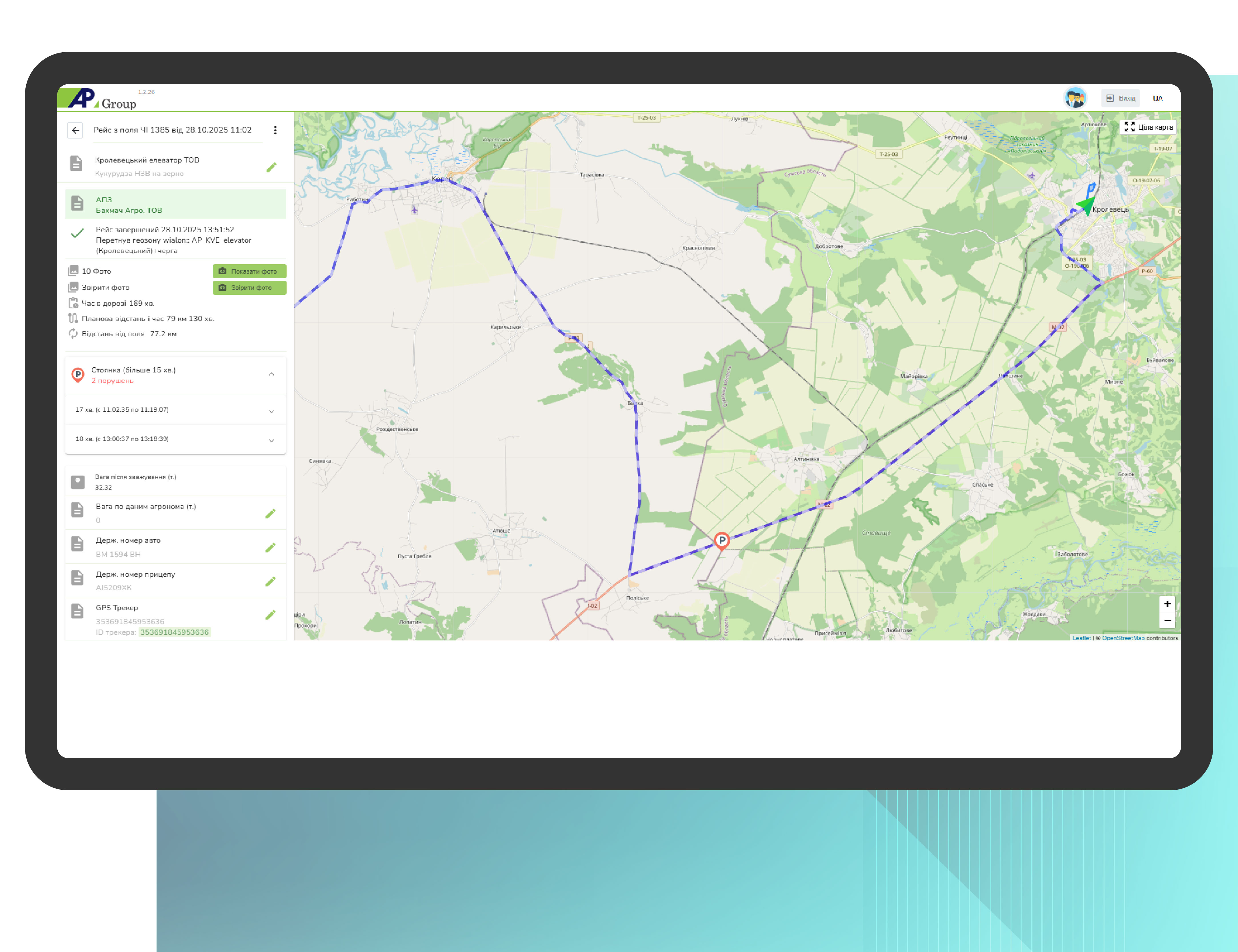 виявлення порушень