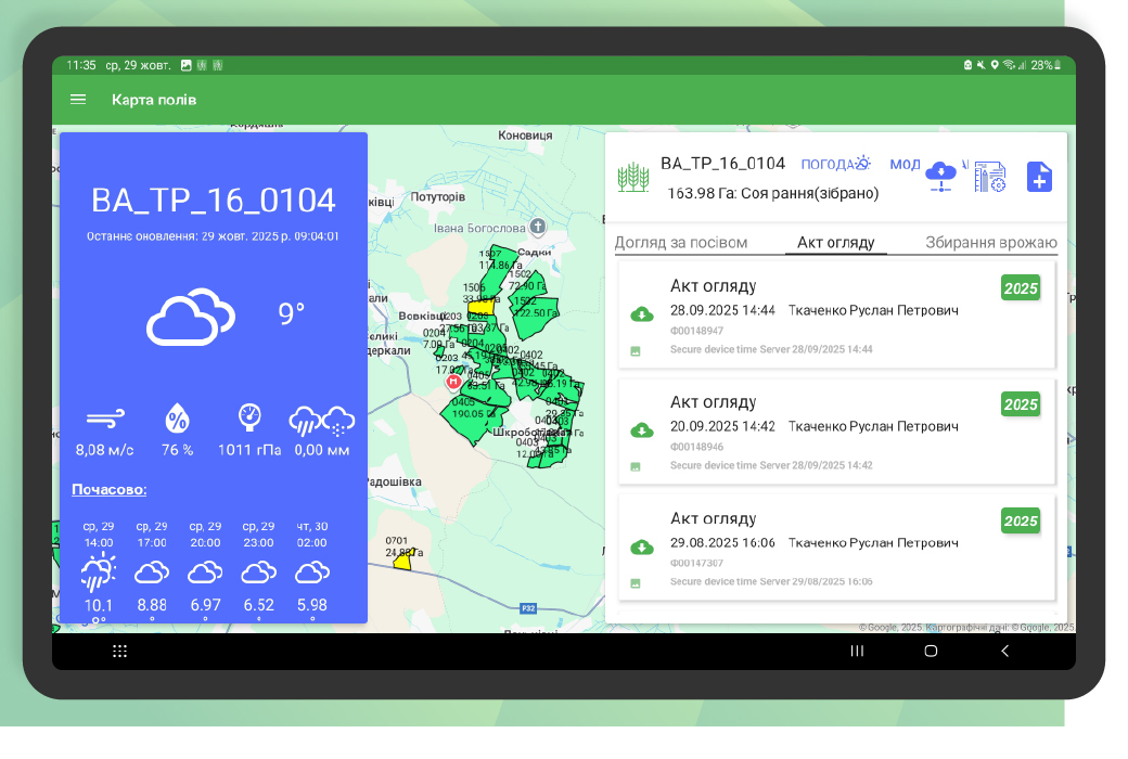 погодні умови