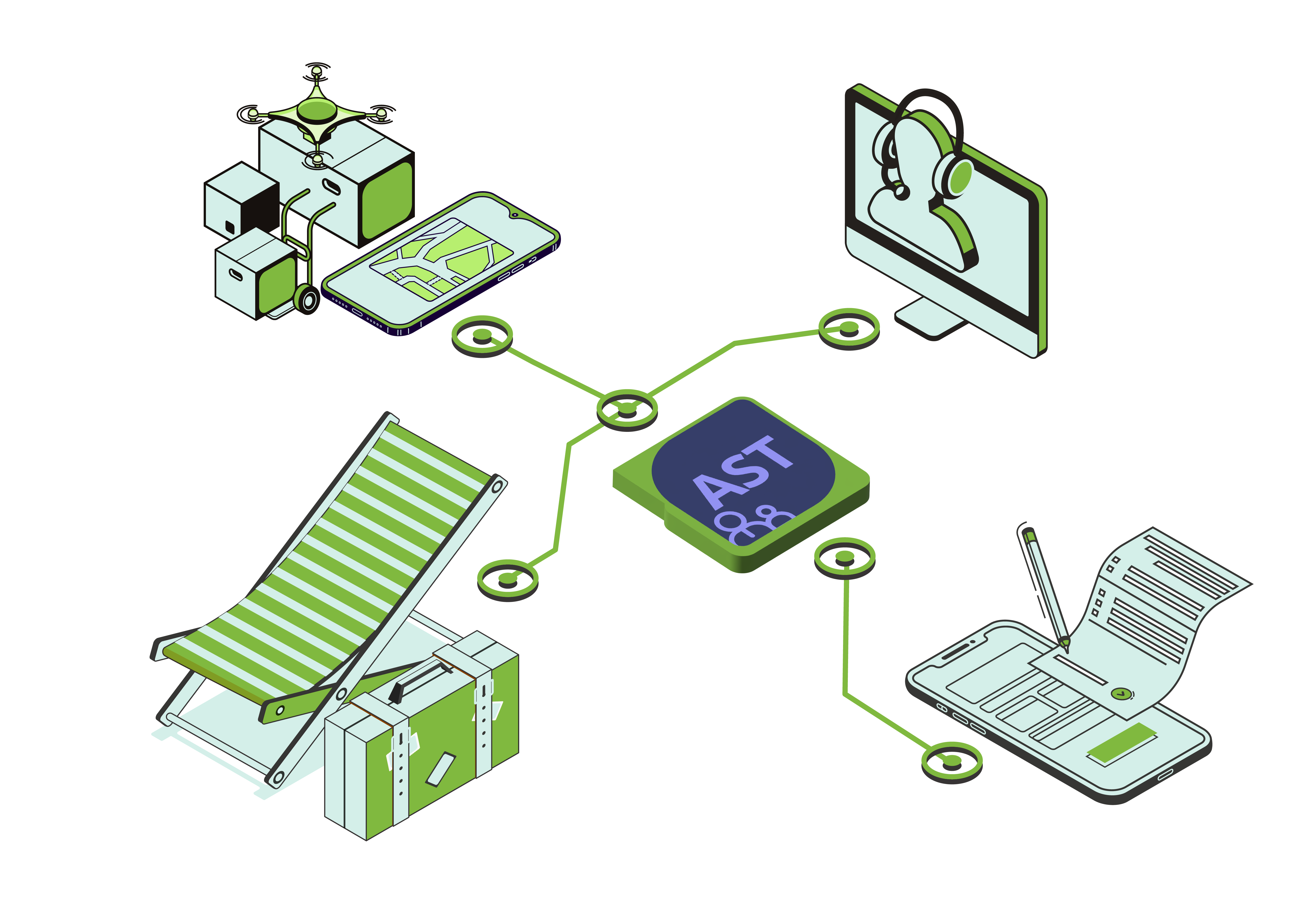 isometric banners-AST